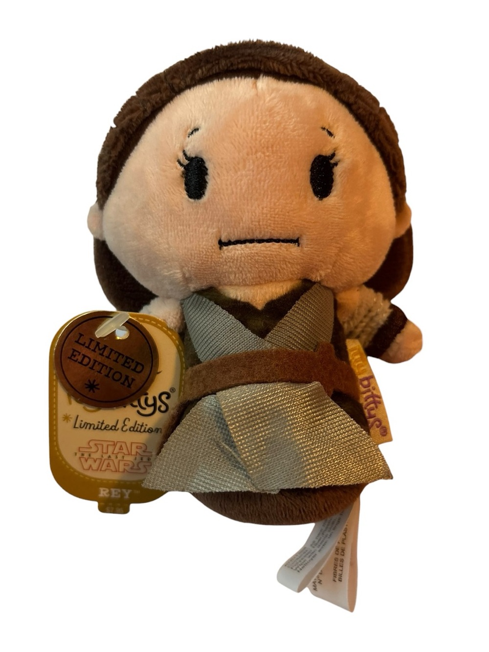 Hallmark Itty Bittys Rey Plush Toy Star Wars The Last Jedi Limited Edition NWT